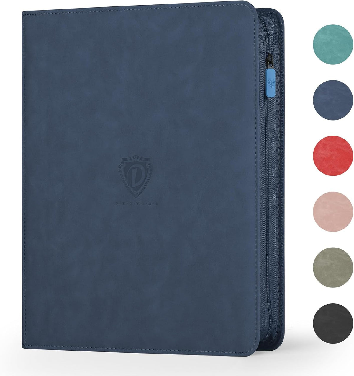 Card Binder with 1024 Cards,16 Pocket Trading Card Binder Includes 32 Page Storage Sleeves,Collection Card Album,Card Holder to Organize and Protect Cards,Navy Blue