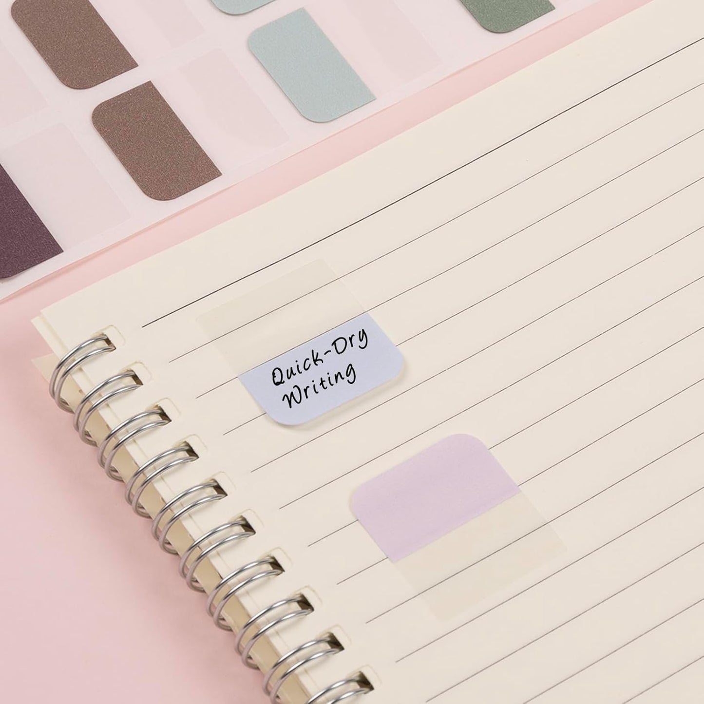 Lumintutu 18 Colors 720pcs Sticky Index Tabs, Medium Book Annotation Tabs Repositionable Page Markers Labels for Notebooks, Bible, Binder, File Folder, Planner and Journaling Supplies (1×1.1 Inch)