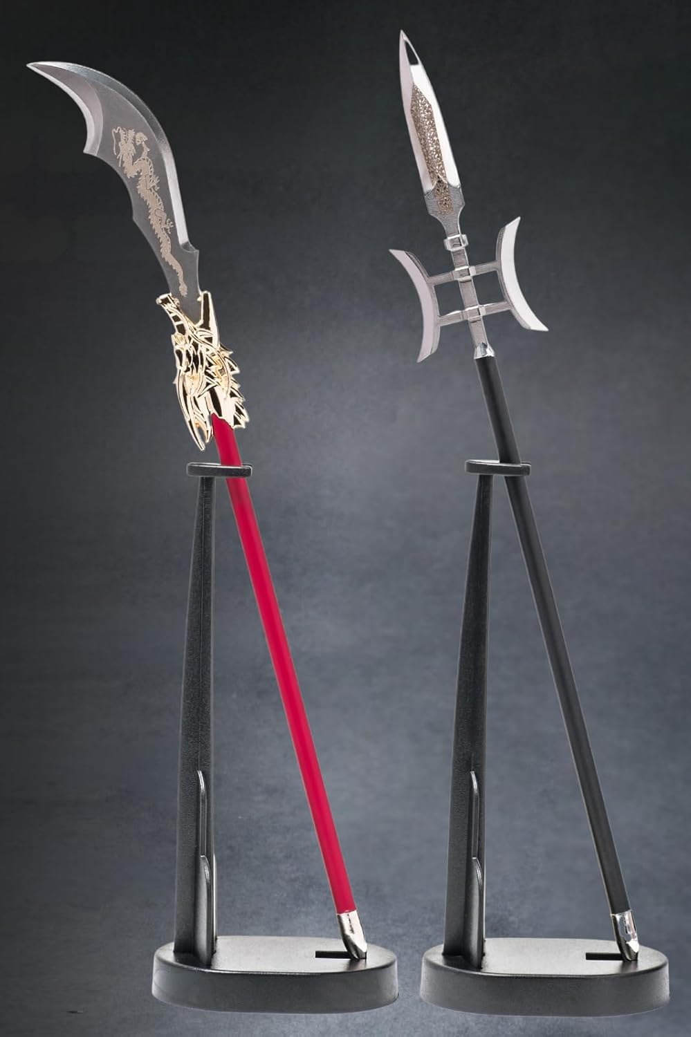 Three Kingdoms General's Spear Type Letter Opener Paper Knife Stainless Steel Made in Japan (Lu Bu)