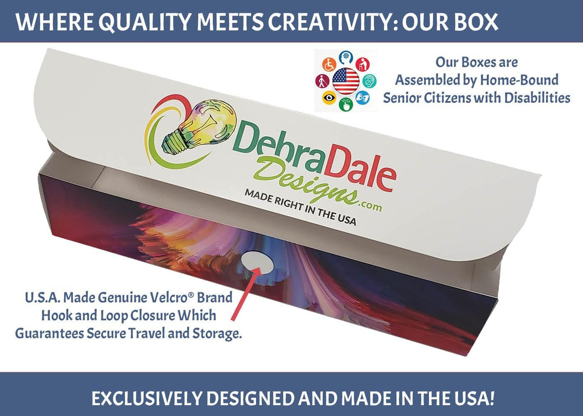 Debra Dale Designs Blank Flash Cards - Vibrant Flash Cards for Students, Color Coded Study Cards, Unruled Index Cards (Neon 2x3.5in, 65lb Cardstock, Reusable Box) [10 Colors, USA Made]