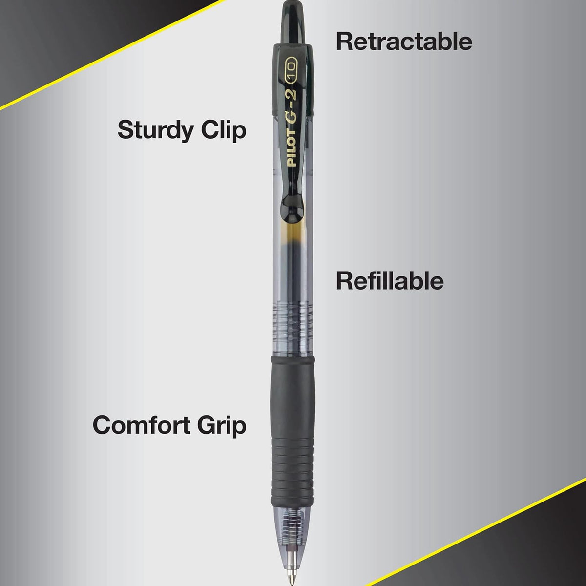 Pilot, G2 Premium Gel Roller Pens, Bold Point 1 mm, Pack of 14, Navy