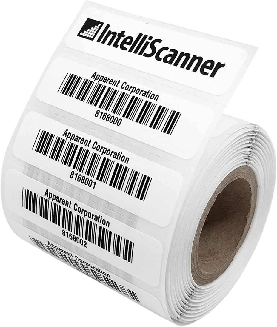IntelliScanner Asset Tags (Roll of 500 - Customized)