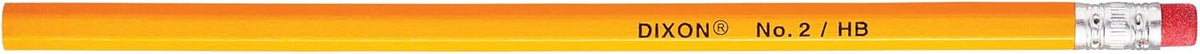 Dixon No. 2 Yellow Pencils, Wood-Cased, Black Core, #2 HB Soft, Boxed (14412) (1 Pallet of 600 Packs, 86,400 Count Total)