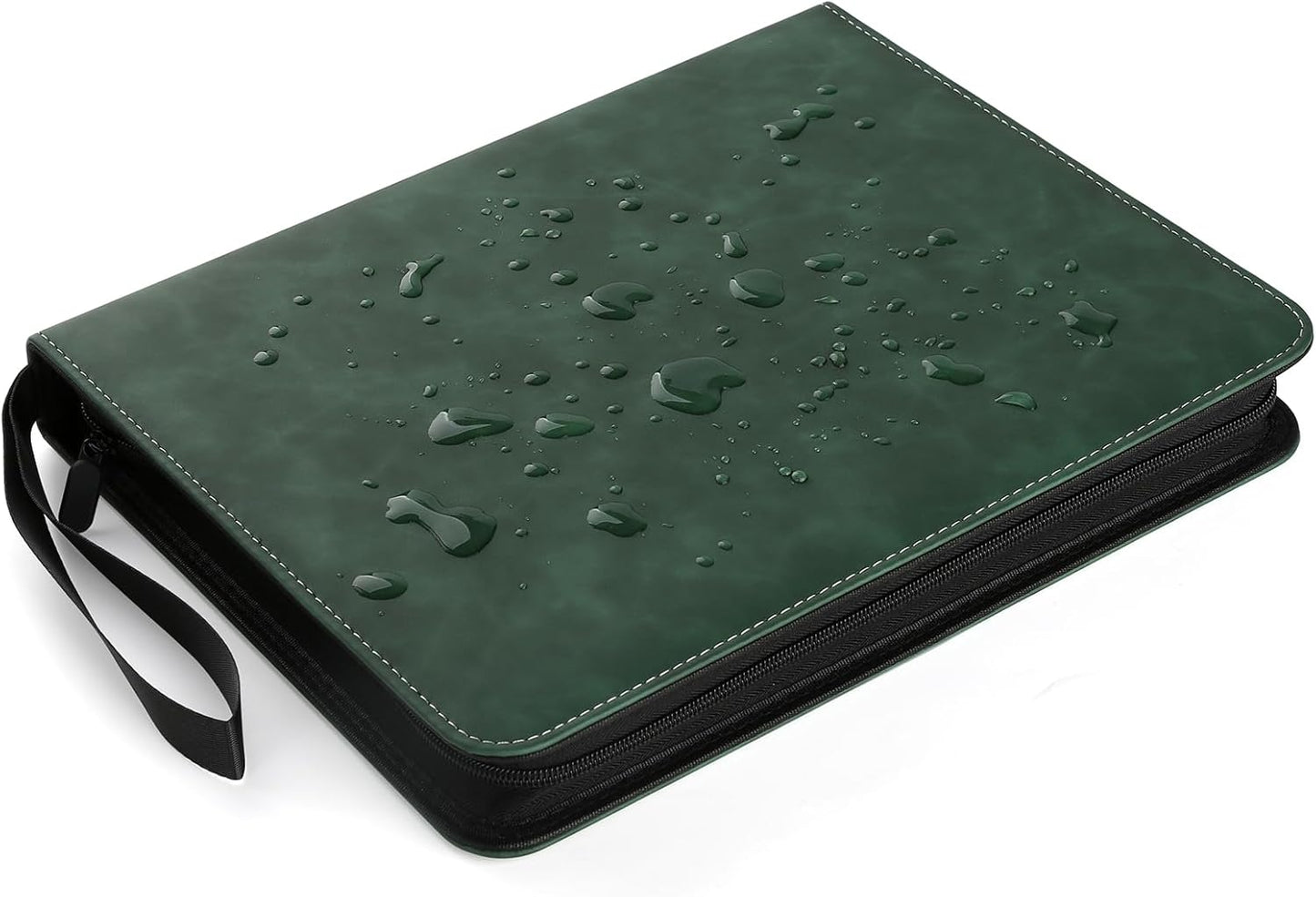 720 Card Binder, Premium Trading Card Binder, 9 Pocket Double Sided Pocket PU Card Collection Binder, Collector Card Album, Card Folder for MTG, TCG, Sports Cards, Game Cards (Dark Green)