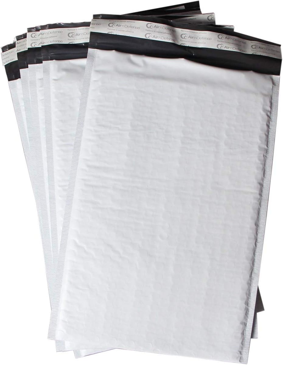 15/100/200/300/400/500/1000 pcs #5 10.5x16 Poly Bubble Padded Envelopes Mailers Shipping Bags AirnDefense (400)