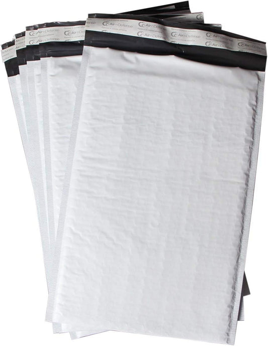 15/100/200/300/400/500/1000 pcs #5 10.5x16 Poly Bubble Padded Envelopes Mailers Shipping Bags AirnDefense (500)