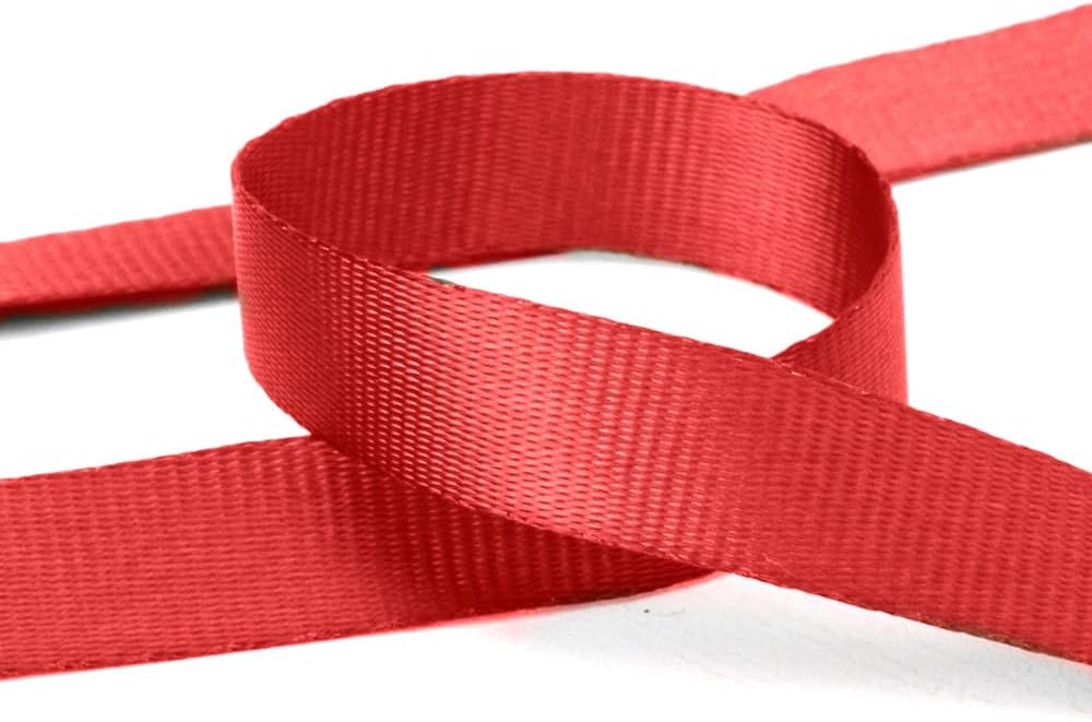 Lanyards 50 Pcs Bulk Lanyard for Id Badges Flat Red Lanyard with Badge Clip Swivel Hook (50, Red)