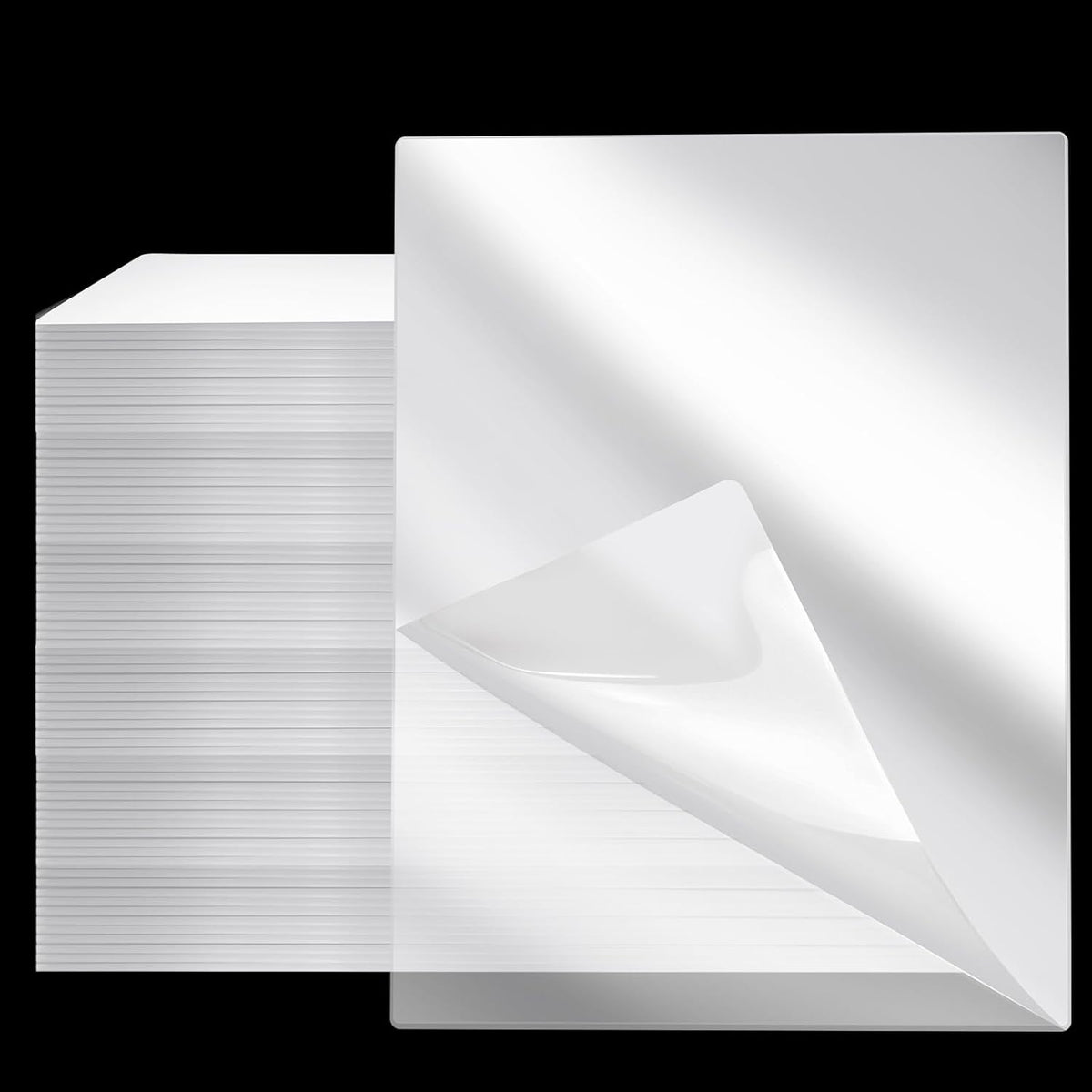 200 Pcs 10 Mil Laminating Sheets, 9 x 11.5 Inch Thermal Laminating Pouches, Letter Size Clear Plastic, Glossy Hot Laminating Sheets for Office Supplies