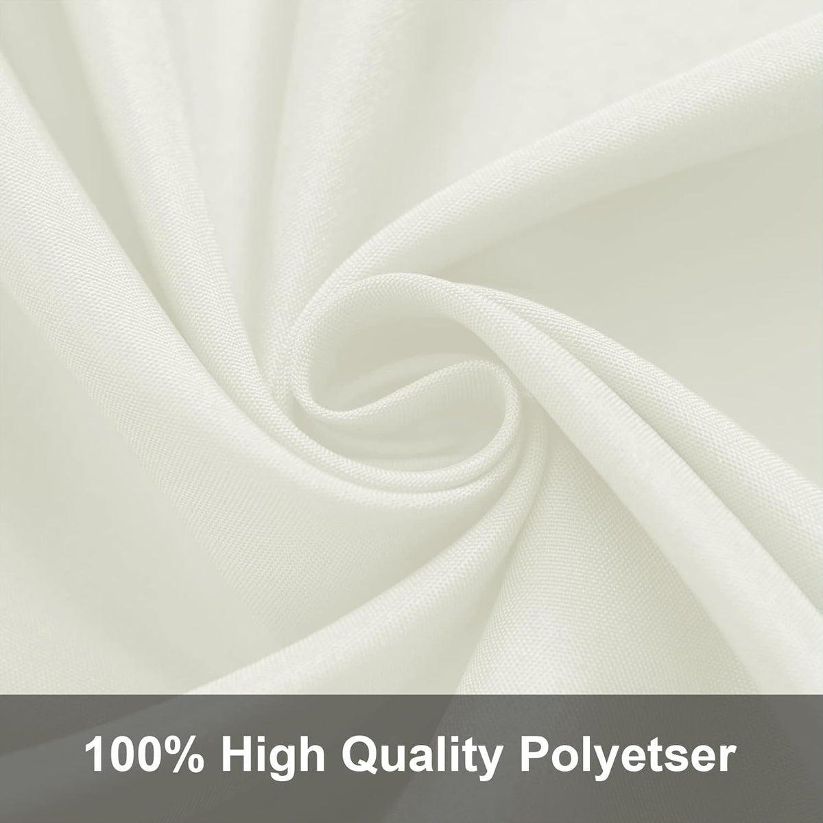 Joccun 5X7FT Ivory Backdrop Background for Photography,Polyester Backdrop Curtain Background Screen for Photography,Photoshoot,Video Recording,Studio(5X7ft,Ivory)