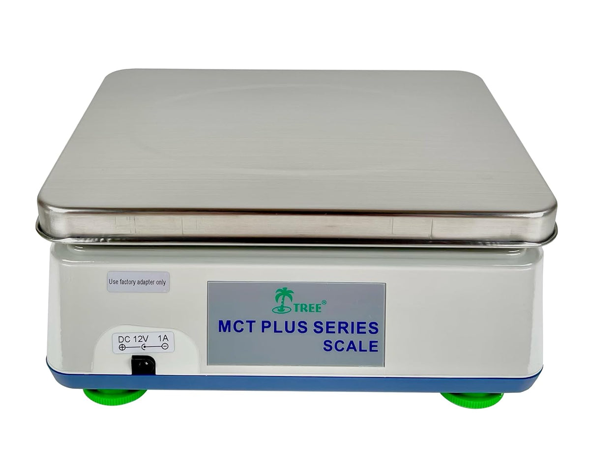 TREE MCT 16 Plus MID Counting Scale - 16 LB Capacity, 0.0005 LB Accuracy, LCD Display, for Precise Inventory Counting in Laboratories & Businesses