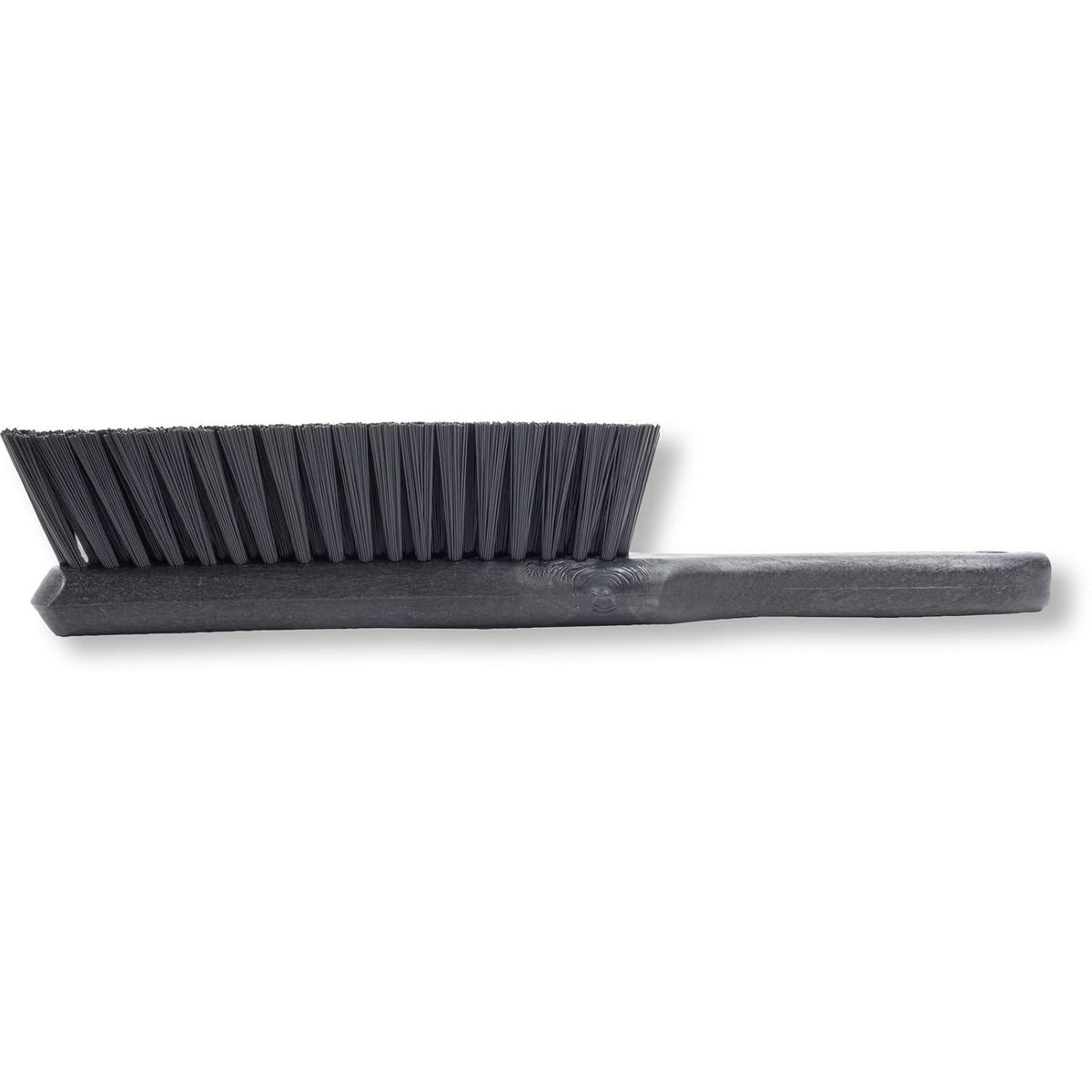 SPARTA Handheld Soft Counter Brush 8 Inch Bristle Span, Multi-Use Dust Brush with 5 Inch Handle for Tables, Countertops, and Delicate Surfaces, Polyester, Black
