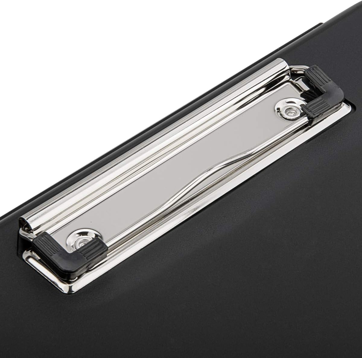 ZCZN Plastic A4 Form Storage Box Case, Clipboard Case, Bulk clipboard Set Suitable for School, Utility, Industrial Office, Medical Personnel, Black, 12 Pack