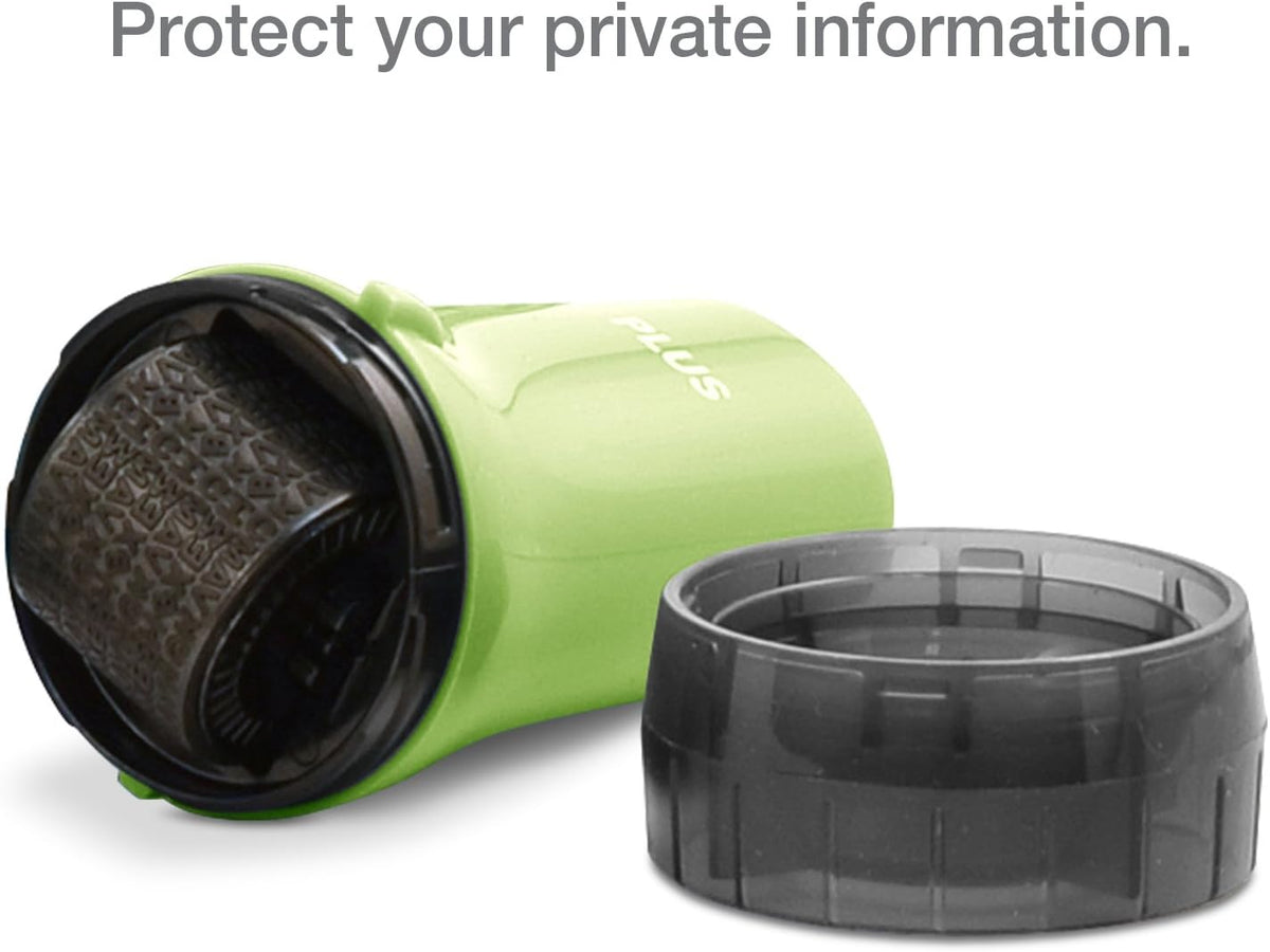 Guard Your ID Security Roller Set for Identity Theft Protection Advanced 2.0 Stamping and Redacting (Regular 3-Pack, Green)