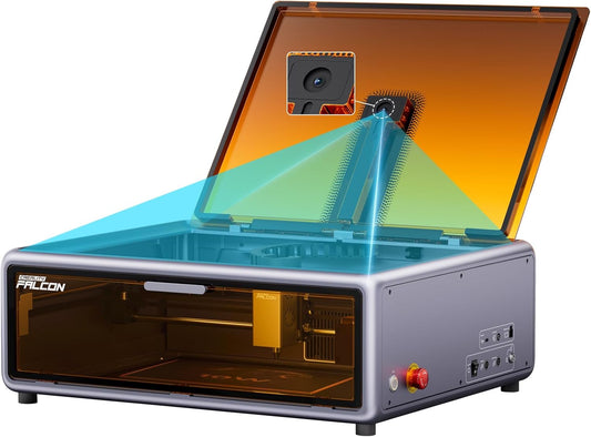 Creality Laser Engraver Falcon A1 10W with Fully Enclosed Design High Compatibility & Easy Assembly,Speed up to 600mm/s, Precision Engraving Machine