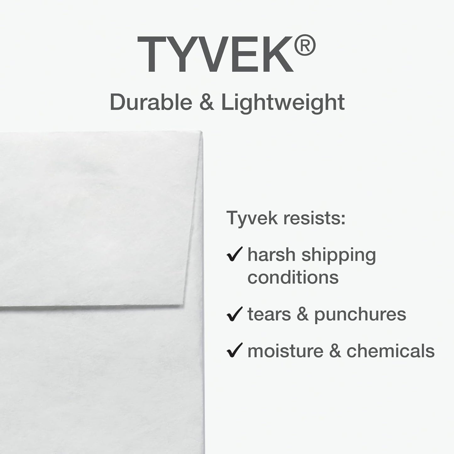 Columbian Self-Seal Mailers, Self-Sealing Envelopes, Made with DuPont Tyvek Material, 14 lb., Puncture, Tear and Moisture Resistant, White, 9" x 12", 100 per Box (1016969)