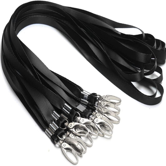 Lanyards for Id Badges Holder Bulk Lanyard with Clip Swivel Hooks for Name Tag ID Badge Holder,Students, Employees