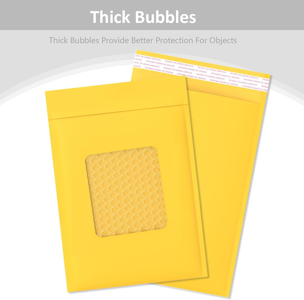 Yellow Kraft Bubble Mailers 9.5x13.5 inch 25 Pack, Lightweight Packaging Padded Mailing Envelopes, Self Seal Kraft Envelopes Shipping Bags for Cosmetics