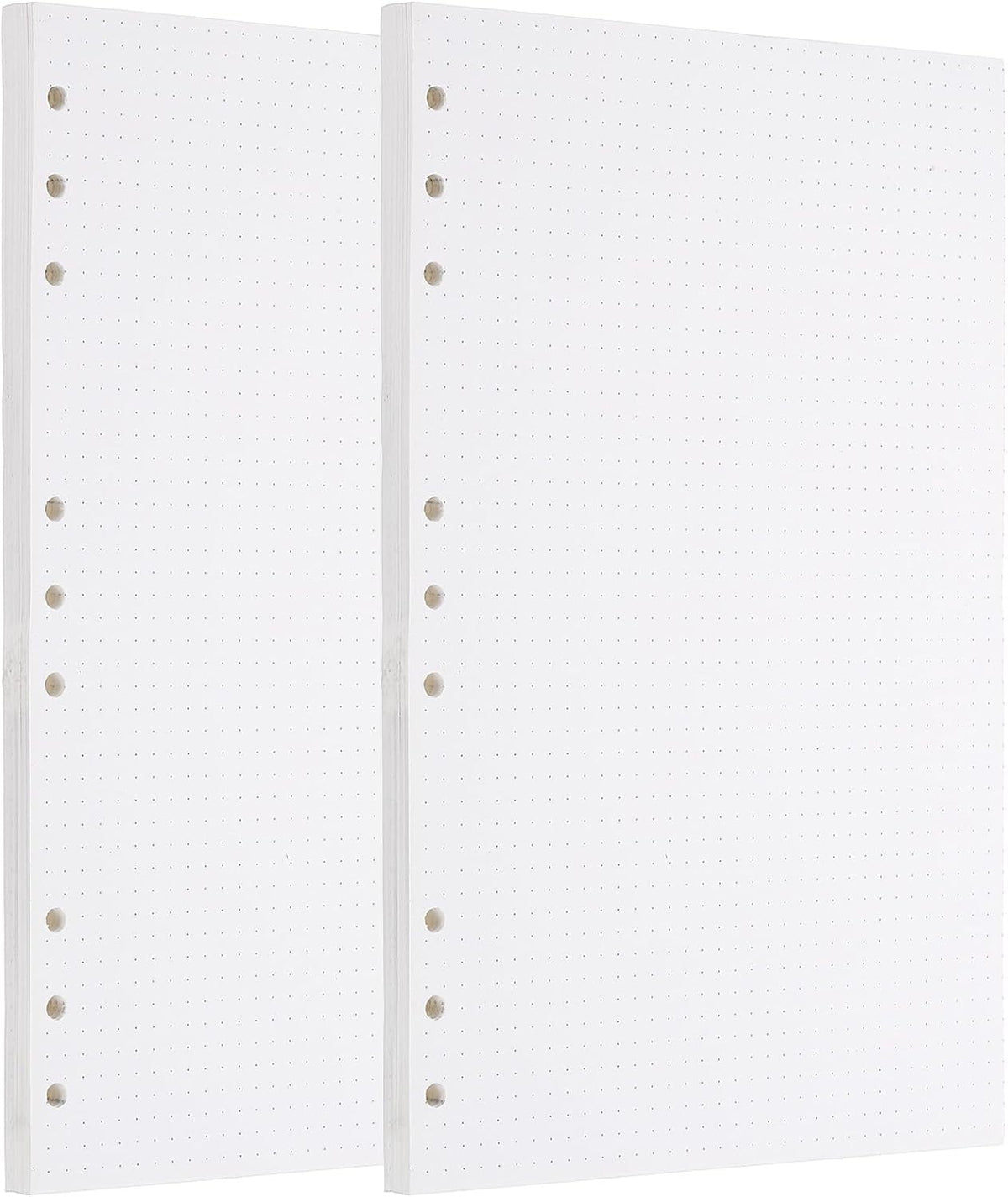 PATIKIL B5 Dot Grid Paper 9-Ring Binder Loose Leaf Planner Filler Paper Planner Inserts, 160 Sheets/320 Pages, Lined