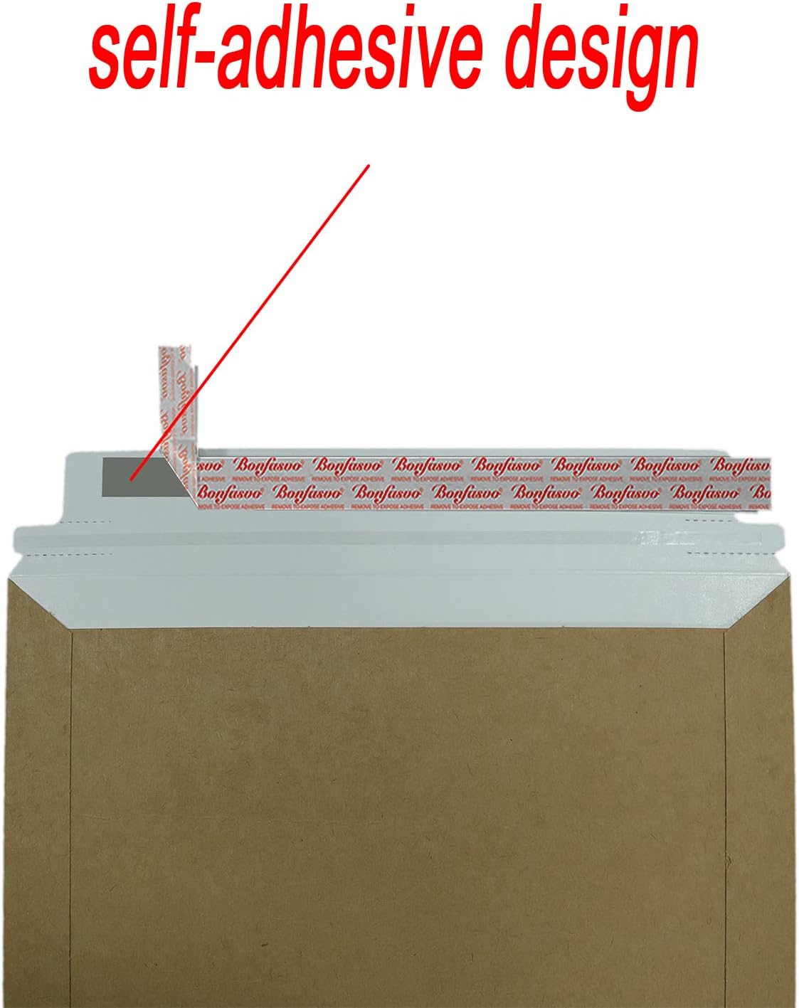 Rigid Mailers 30 Pack 9.25 x 11.75 inches Brown Self Seal Stay Flat Bulk Cardboard Kraft No Bend Mailers Peel and Seal for Document Photos Pictures Papers Files CD