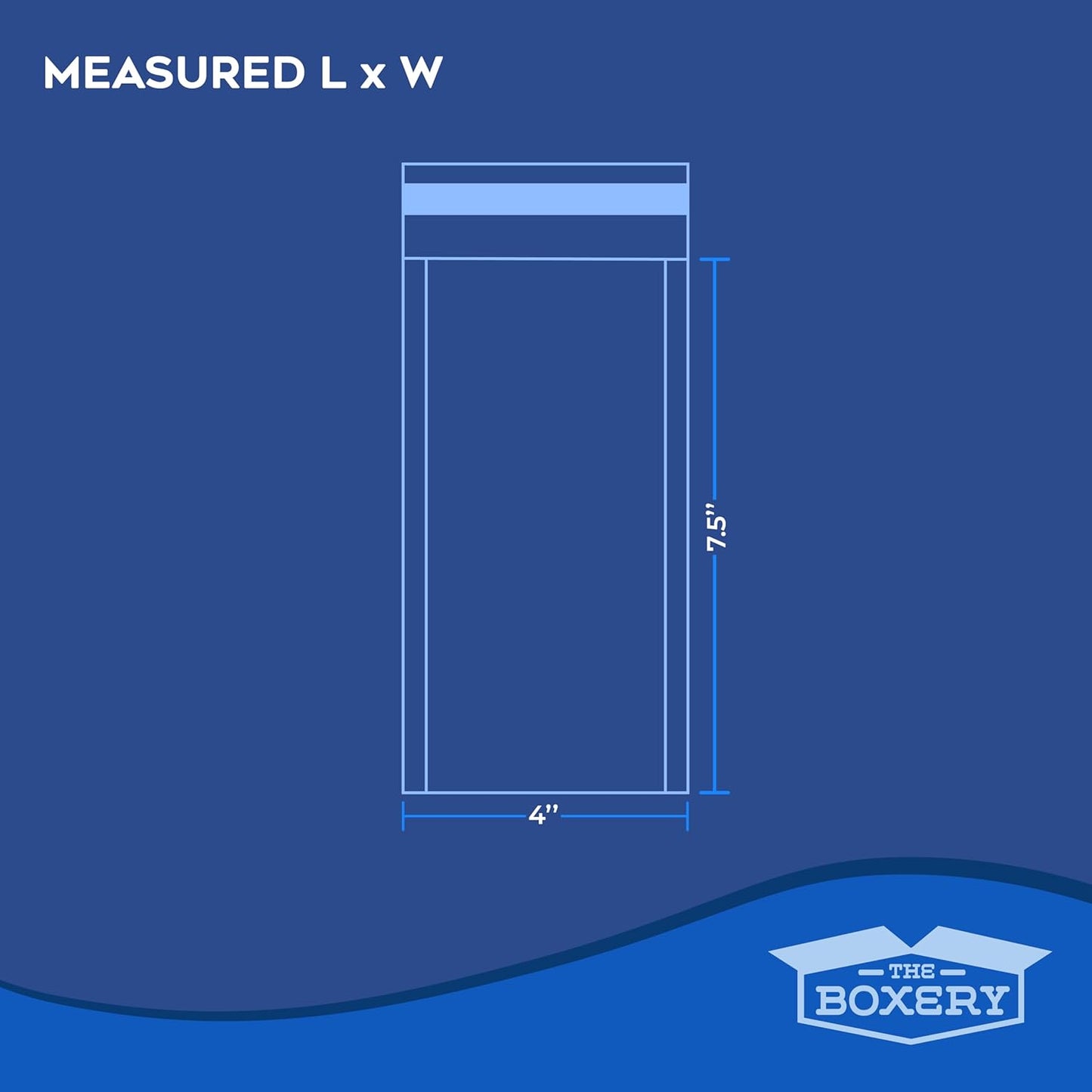 The Boxery 4x7.5" Clear Self-Sealing Bubble Out Bag Pouches -500 Pack- Bubble Cushion Wrap Bags for Packing, Storage, Moving, and Shipping fragile items