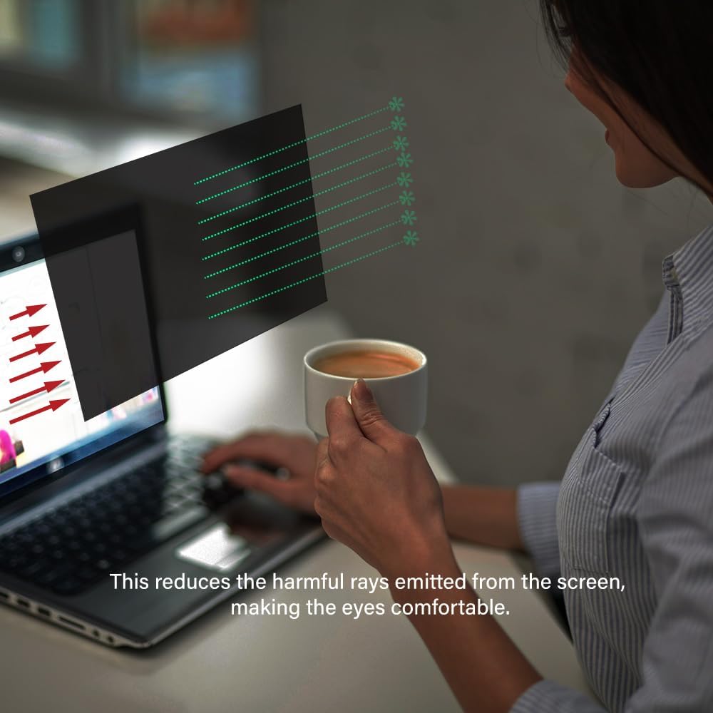 27 Inch - 16:9 Aspect Ratio - Computer Privacy Screen Filter for iMac Monitor - Anti-Glare - Anti-Scratch Protector Film - Please Check iMac or Others