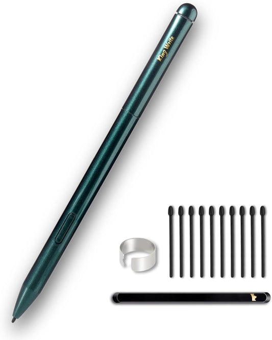 MR05 EMR Stylus for Remarkable 2 | Kindle Scribe with Digital Eraser, 4096 Pressure Sensitivity, Palm Rejection, Digital Pen for EMR Devices | Tablet-Green