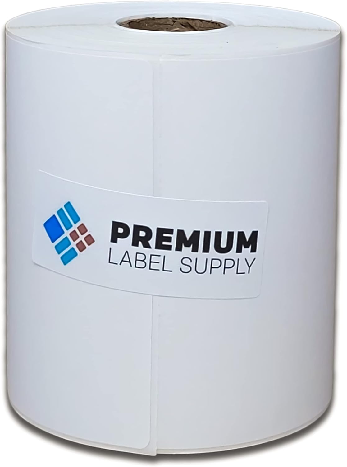 Premium Label Supply 4x4 Direct Thermal Shipping Labels - 375 Labels per Roll - 1'' Core - 4 Rolls (1500 Labels)