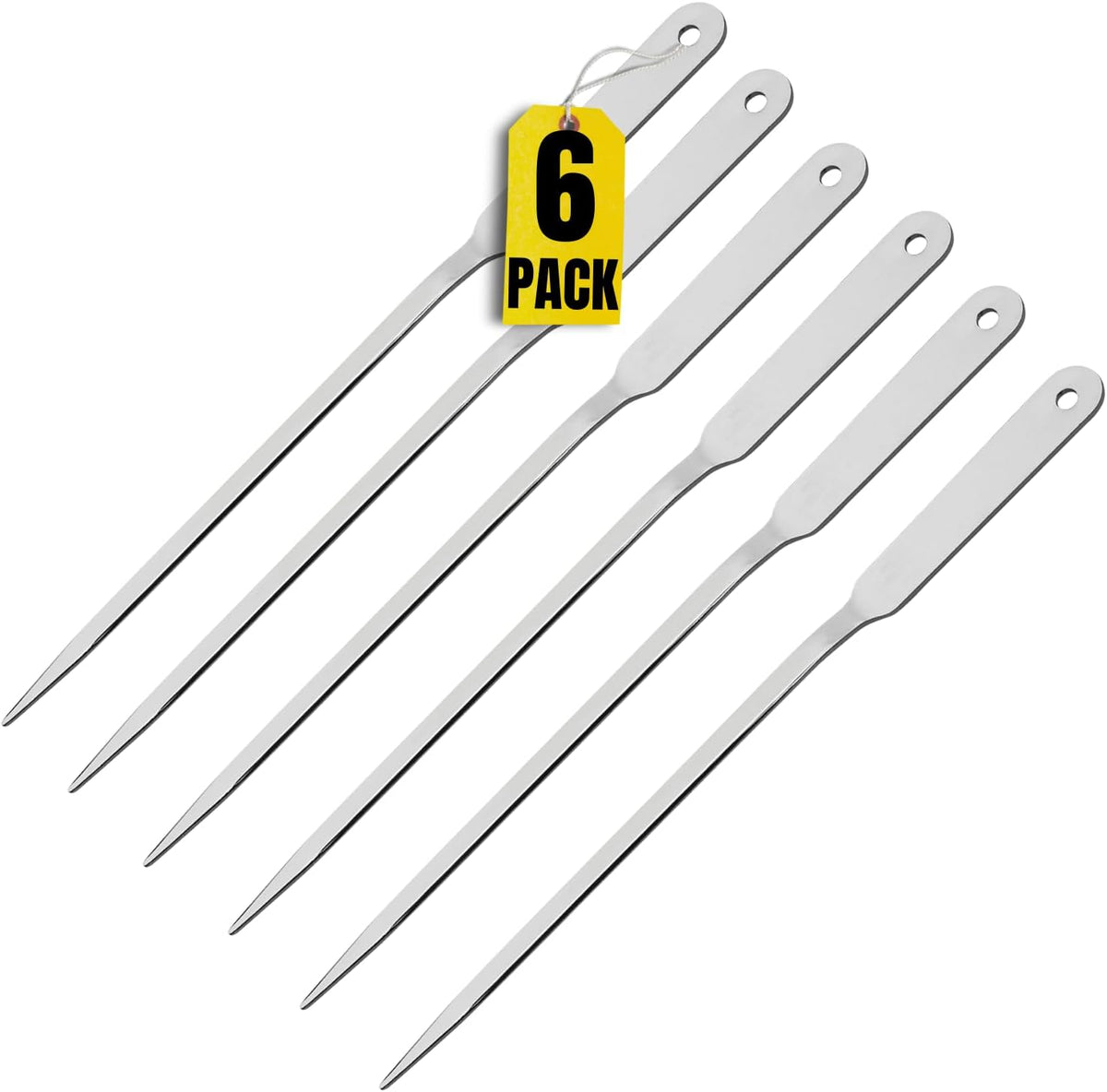 1InTheOffice Letter Opener, Stainless Steel Envelope Opener (6 Pack)
