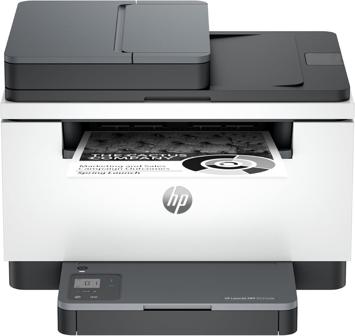 HP Laserjet MFP M235sdw All-in-One Laser Wireless Printer, Scan/Copy, Black & White, Duplex, Best for Office