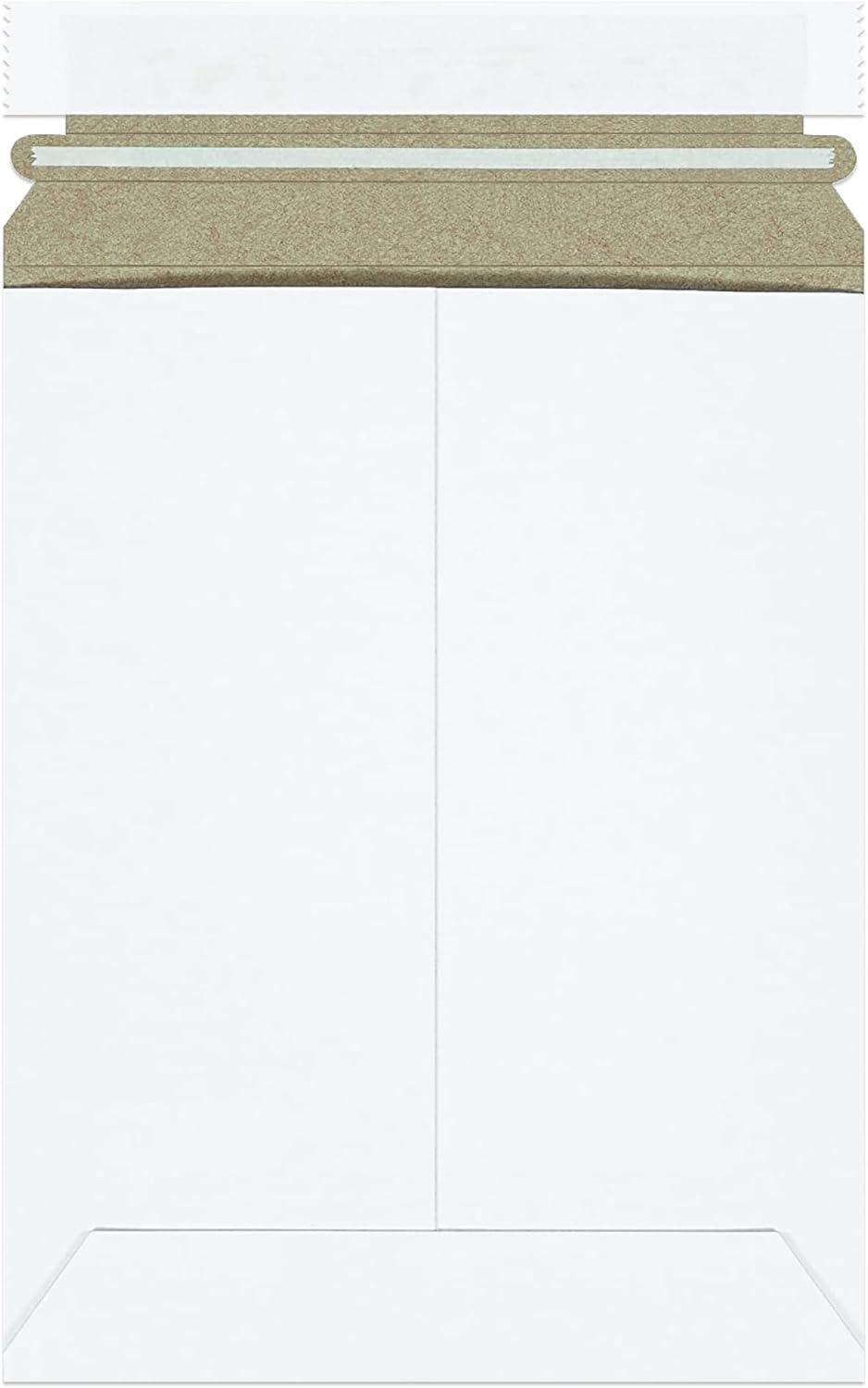 BOX USA StayFlat Mailer, 7"L x 9"W, Pack of 100 | Stayflats Envelope Keeping Photo, Document, Artwork Protected During Mailing and Shipping, 7x9