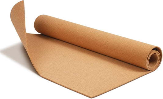 Pinkunn Cork Board Roll 94 x 48, Thick Bulletin Board Cork Sheet for Wall Dart, Crafts, DIY Projects(4 mm)