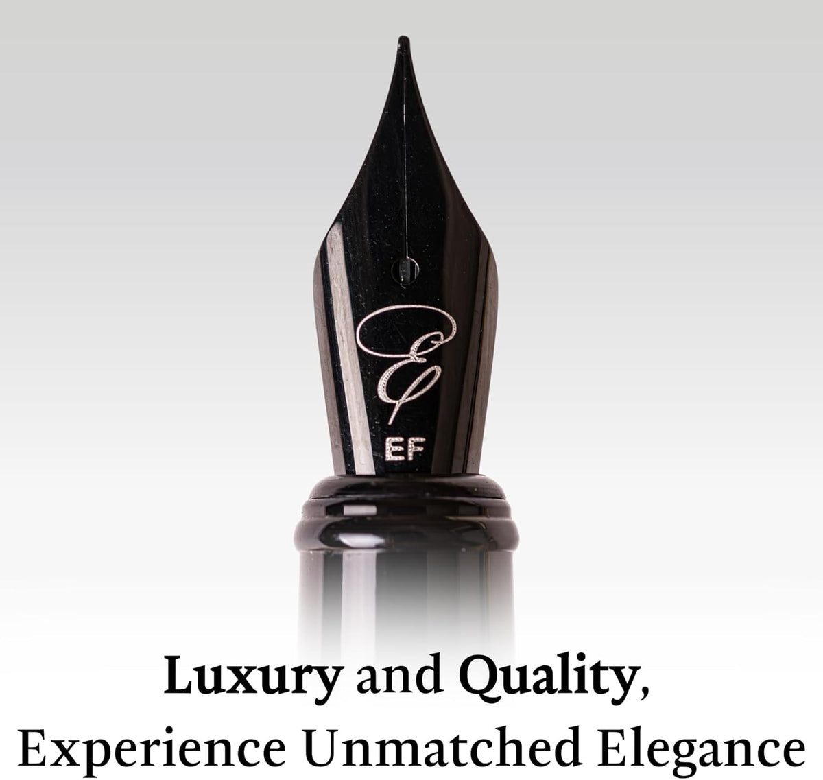 Elegant Wood Fountain Pen Set – Includes Wooden Pen Box, Ink Converter, 6 Ink Cartridges, and Gift Box – Writing, Calligraphy