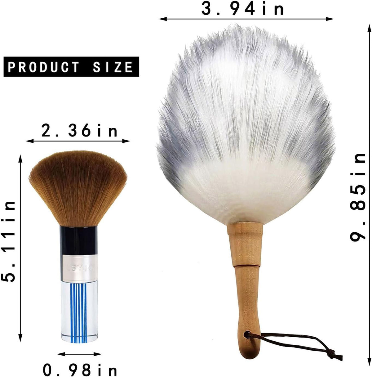 Car Interior Dusting Brush Auto Dust Sweeping Soft Bristles Detail Brush Dashboard Mini Duster Interior Cleaning Brush Tool for Car Seat,Vent,Dash Microfiber Detailing Brushes Supplies 2PCS