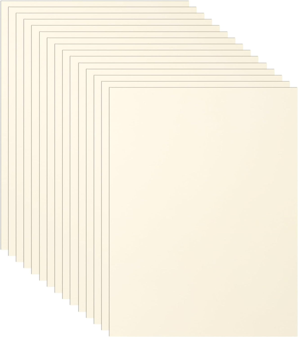 40 Sheets Cream Cardstock 8.5 x 11 Off White Paper, 200gsm/75lb Premium Ivory Card Stock Craft Paper for DIY Card Making, Wedding Invitations, Thank You Cards, Business Cards, Menus