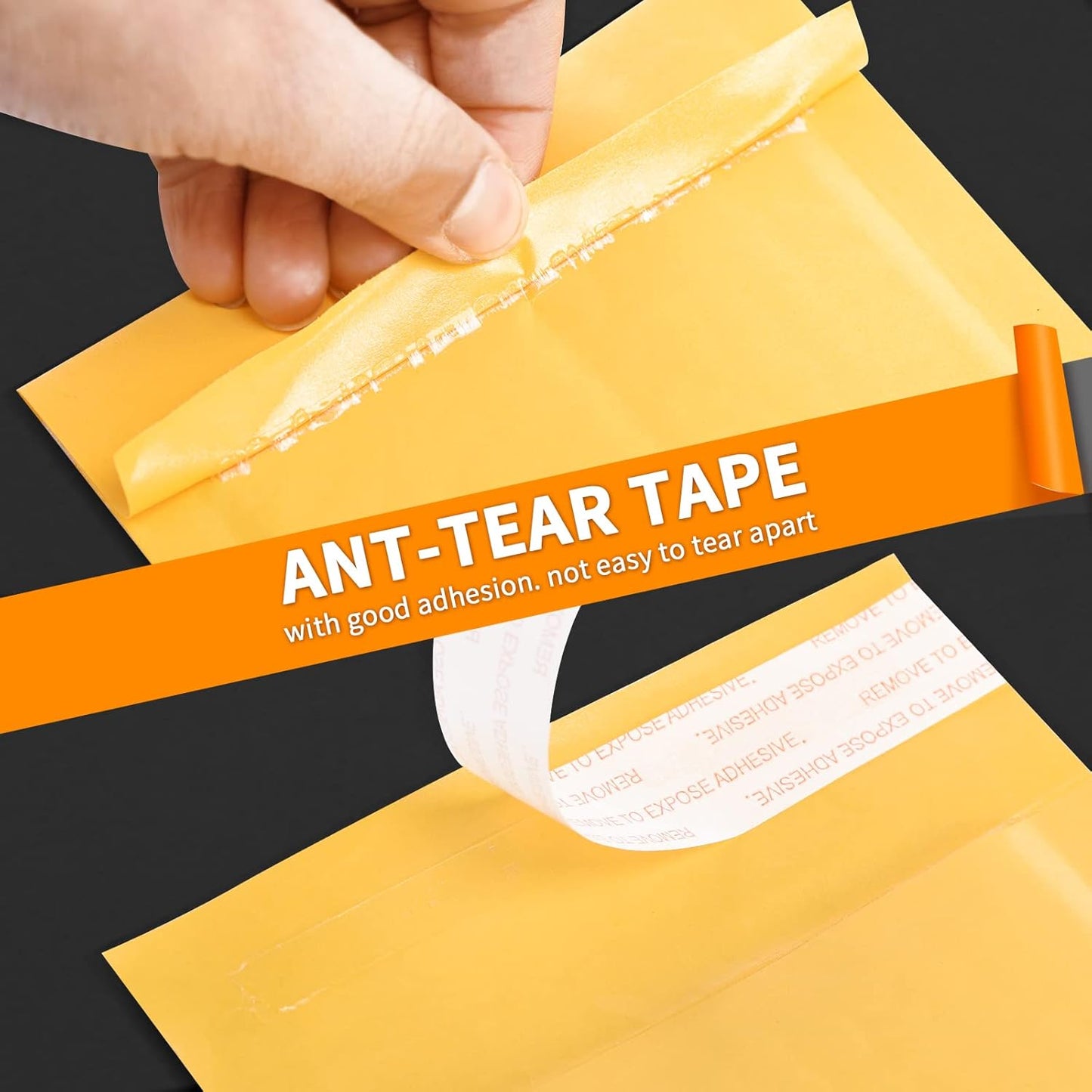 DaSen Kraft bubble mailers 6x9 Inch 100 Pack,Self-Sealing Paper Envelopes for Packaging,Strong Adhesion Envelope Mailers, Small Waterproof Cushioned Padded Shipping Bags Yellow #0