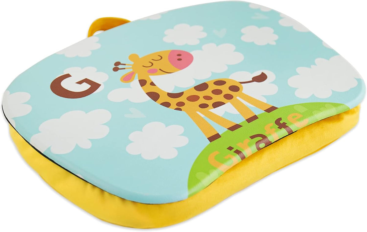 Pets Lap Desk - Lapdesk Fits up to 11.6 Inch laptops - Drawing Table and Craft Desk (1-Giraffe)