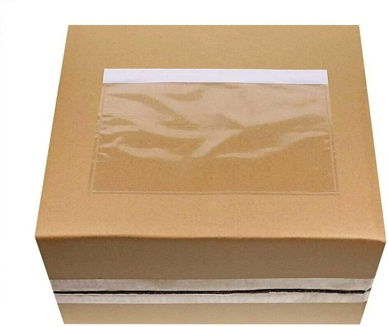 7.5'' x 5.5'' Packing List Pouches, Shipping Label Envelopes Clear Adhesive Top Loading Packing List - 200 Packs