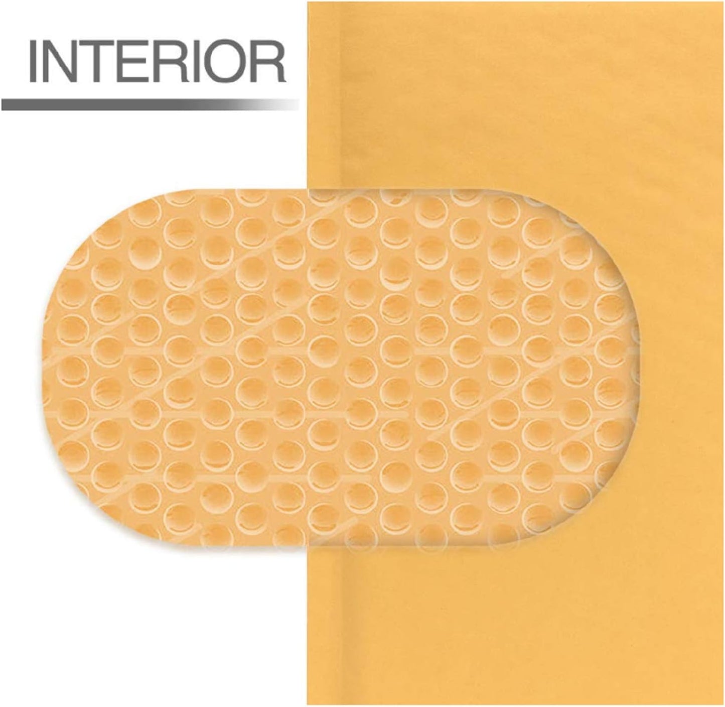 Secure Seal #CD 7.25x8 Kraft Bubble Mailers Padded Shipping Envelopes (Pack of 250)