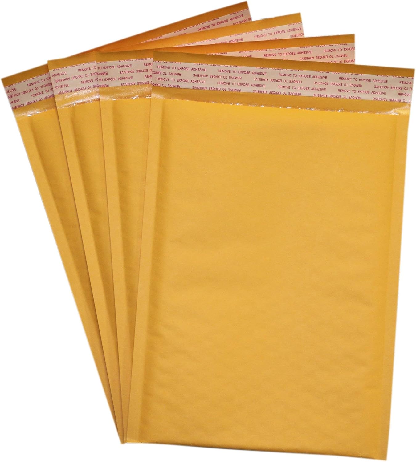 Secure Seal #1 7.25x12 Kraft Bubble Mailers Padded Shipping Envelopes (Pack of 400)