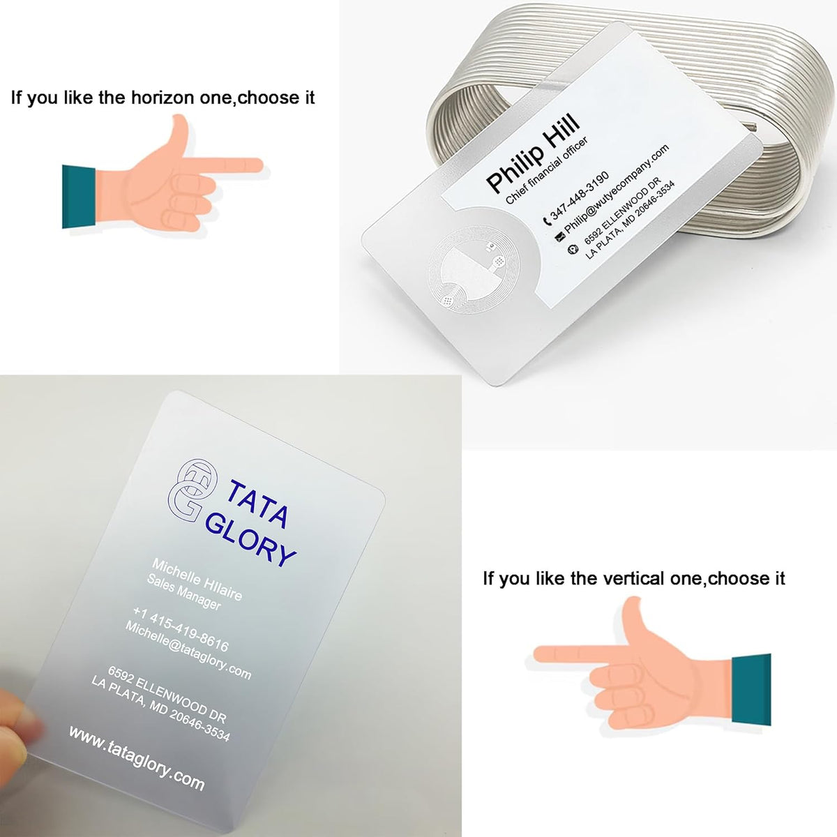 Custom Frosted Plastic Business Name Cards,Personalized Waterproof Calling Cards with Your Text/logo/image, Thick PVC business card for small business (Frosted matte business card)