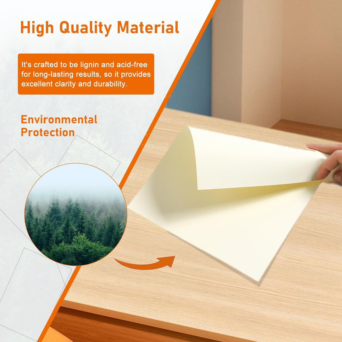 28 Sheets Cream Cardstock 8.5 x 11 Ivory Paper, 250gsm/92lb Premium Off White Paper Card Stock for Wedding Invitations, School Crafting, Memus, DIY Card Making, Graduations, Business Cards