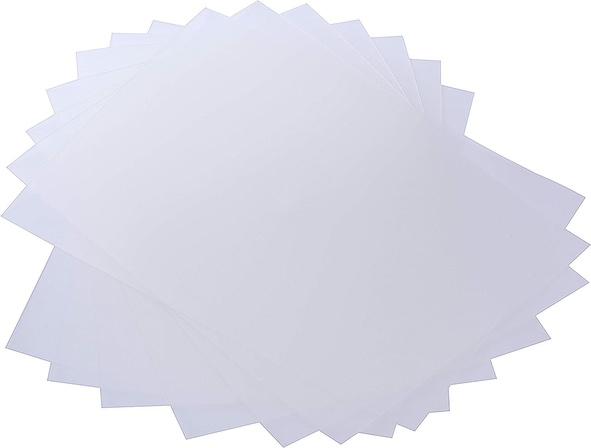 Rayson Frosted Binding Covers - 23 mil Polypropylene (PP) Matte Finish, 8.5" × 11", Durable Un-Punched Plastic Binding Covers, 50/Pack (PP650MT)