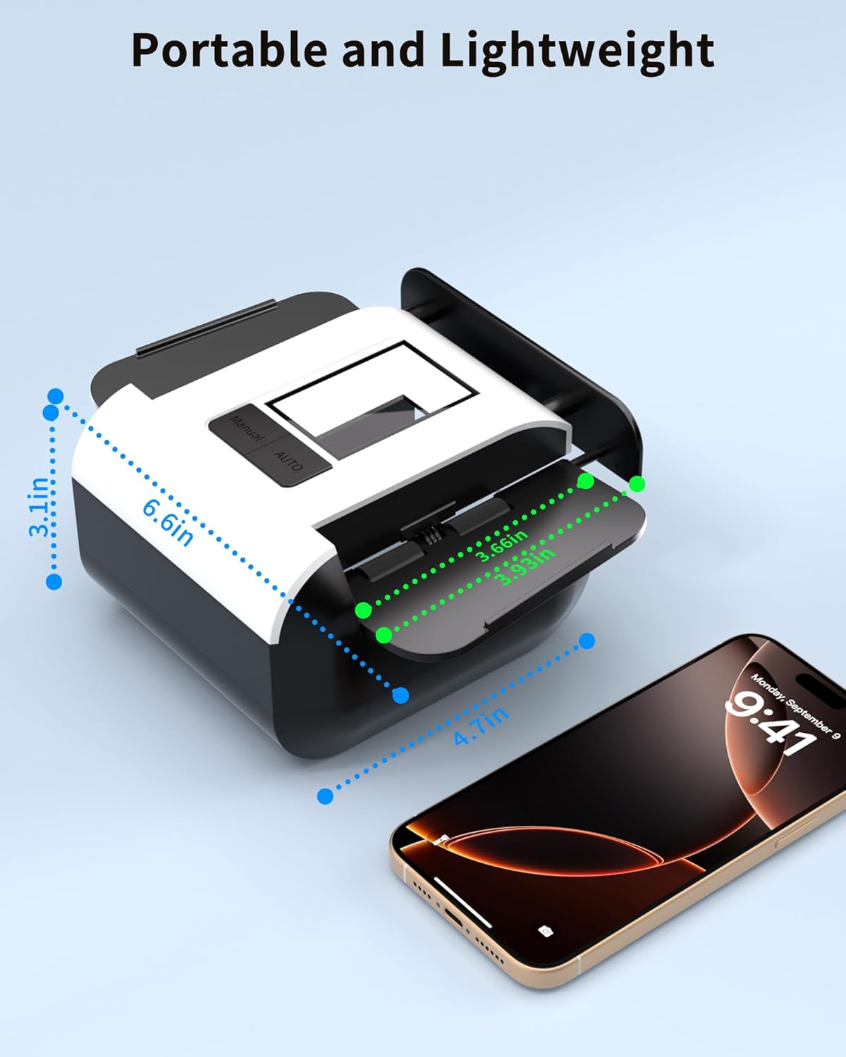 ADZERD Automatic Card Shuffler for 1-2 Decks with Dual Auto/Manual Modes, USB-C Rechargeable, Quiet Operation, Compatible with UNO, Poker, Mahjong, Bridge, Rummy, Skip-Bo, Phase 10 & More