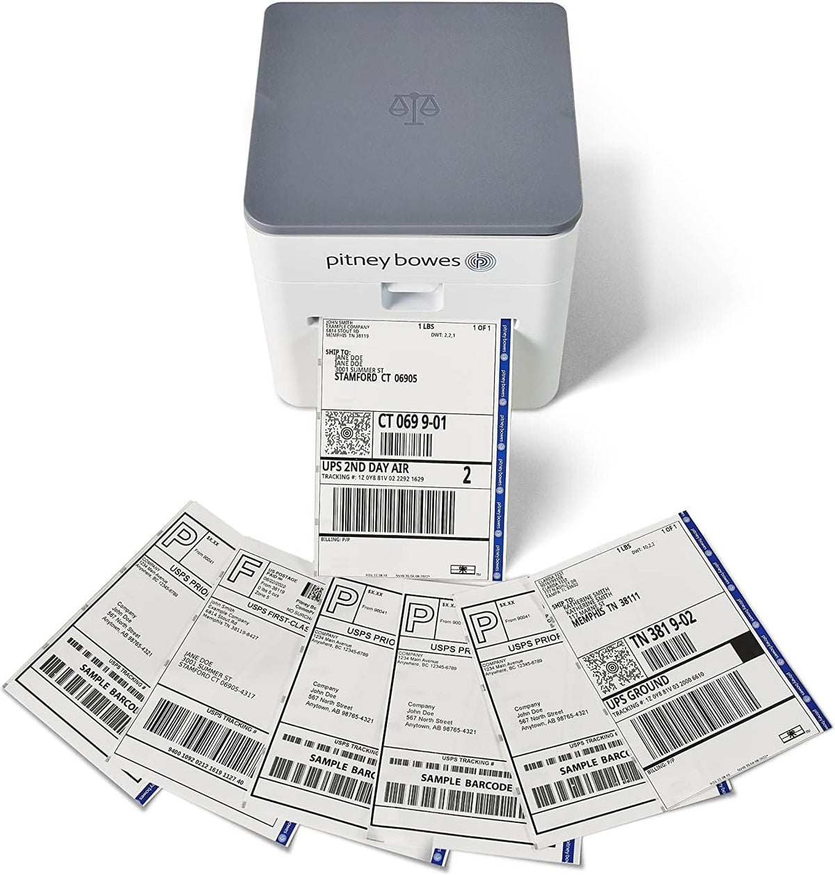 Shipping Labels & Stamps Roll for PitneyShip™ Cube Label Printer