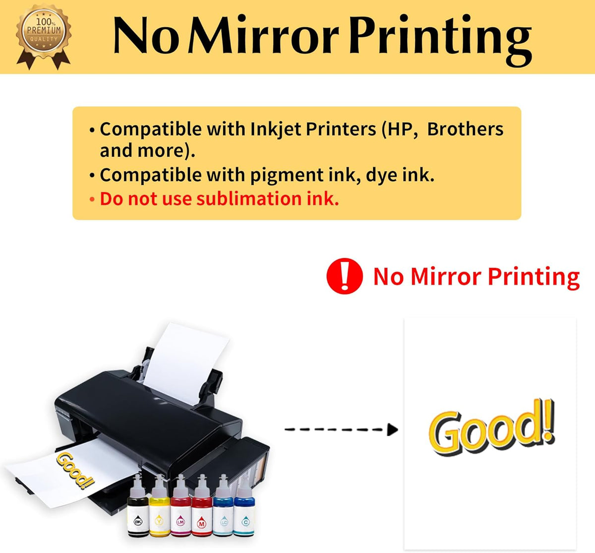 TransOurDream Dark Heat Transfer Paper for T Shirts (30 Sheets, 11x17") Printable HTV Heat Transfer Vinyl for Inkjet Printer Iron on Transfers for Dark Fabrics