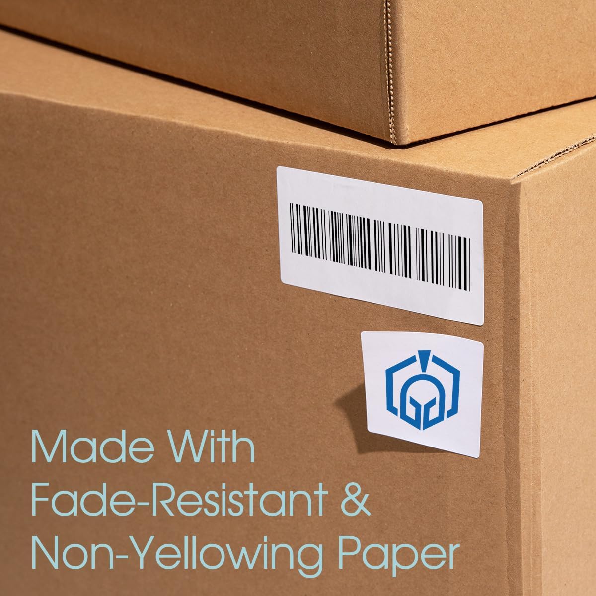 3 3/8" X 2 1/3" Matte White Name Tag Labels Compatible with Inkjet and Laser Printers - 100 Sheets, 800 Total Paper Stickers - Spartan Industrial