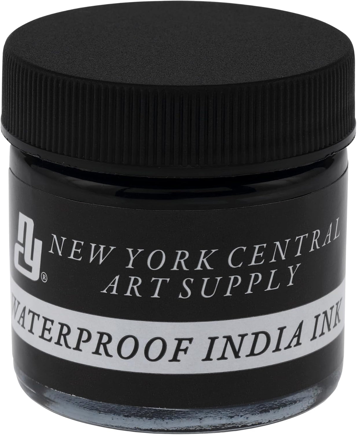 New York Central® India Ink 1oz Bottle - Make an Impact with Matte Black India Ink, Perfect for Artists, Calligraphy, Illustrations, & More