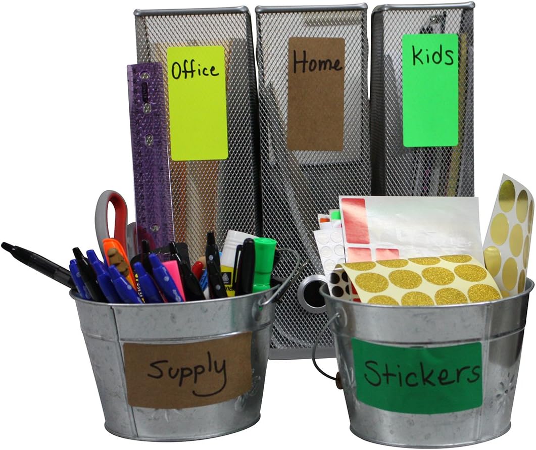 Royal Green Name Tags Colored Labels 4x2 (100mm x 51mm) Green Stickers Rolls - 250 Pack