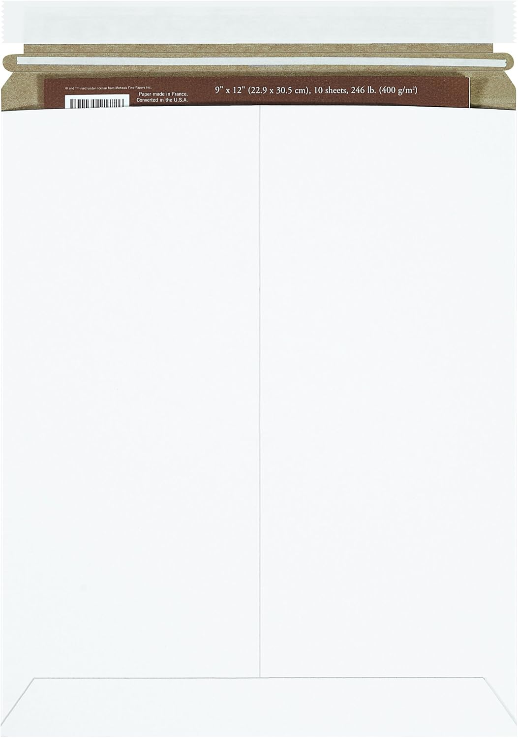 BOX USA StayFlat Mailer, 11"L x 13.5"W, Pack of 100 | Stayflats Envelope Keeping Photo, Document, Artwork Protected During Mailing and Shipping, 11x13.5