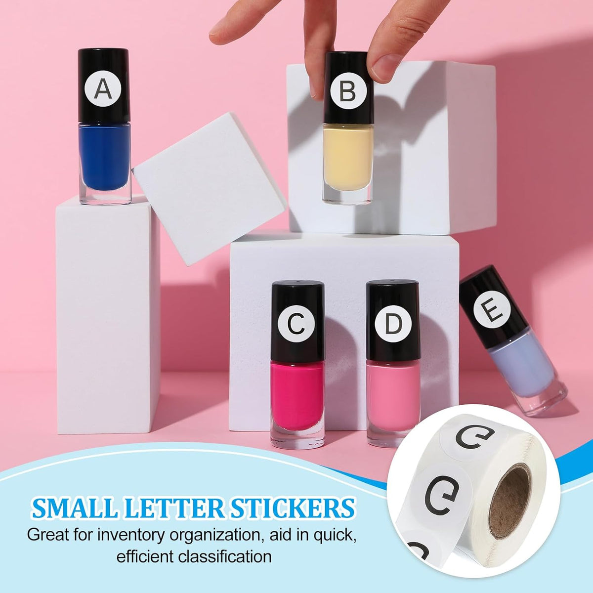 PATIKIL 1" Letter G Stickers, 4 Rolls Self-Adhesive Alphabet Round Circle Dots Labels for Organization Storage Inventory Boxes Scrapbook Craft 2000 Pcs Total